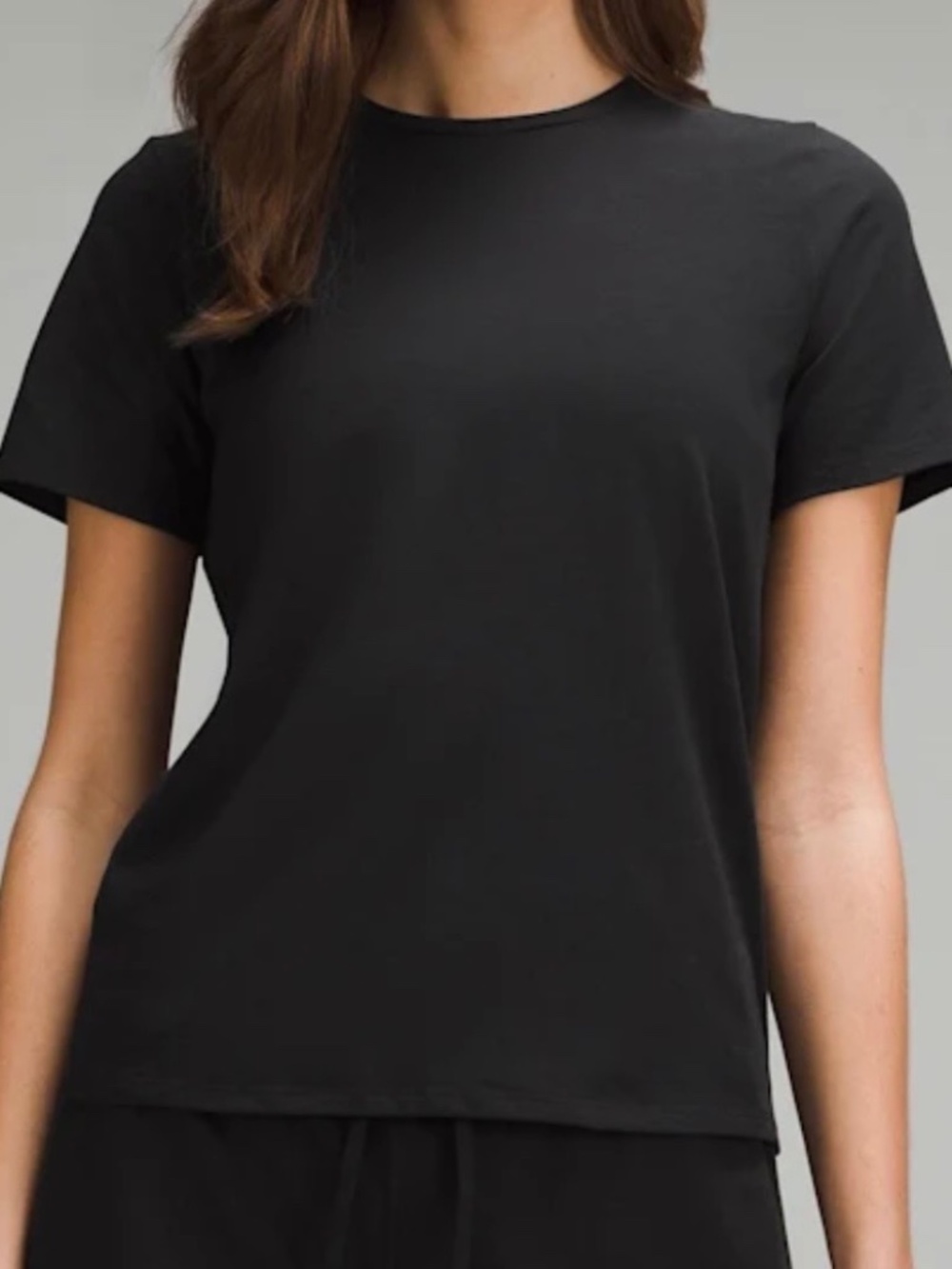 Lululemon Organic Cotton Straight Hem T-Shirt